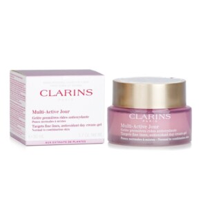 Clarins Multi Active Day Targets Fine Lines Antioxidant Day Cream Gel For Normal To Combination Skin 50ml