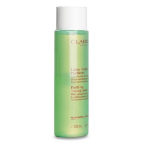 Clarins Purifying Toning Lotion With Meadowsweet Saffron Flower Extracts Combination To Oily Skin 200ml