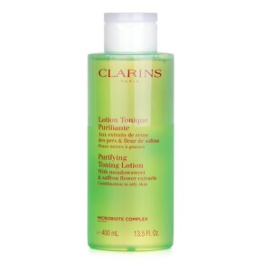 Nước Hoa Hồng Clarins Dưỡng Da Kiềm Dầu Chiết Xuất Hoa Nhụy Nghệ Tây 400ml chính hãng