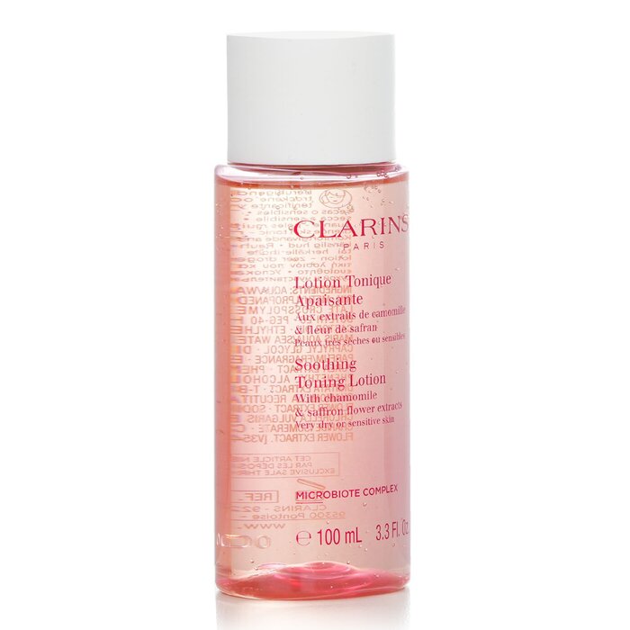 Clarins Soothing Toning Lotion With Chamomile Saffron Flower Extracts Very Dry Or Sensitive Skin 100ml