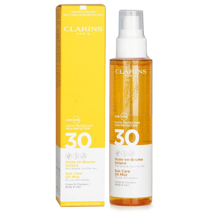 Clarins Sun Care Oil Mist For Body Hair SPF 30 150ml