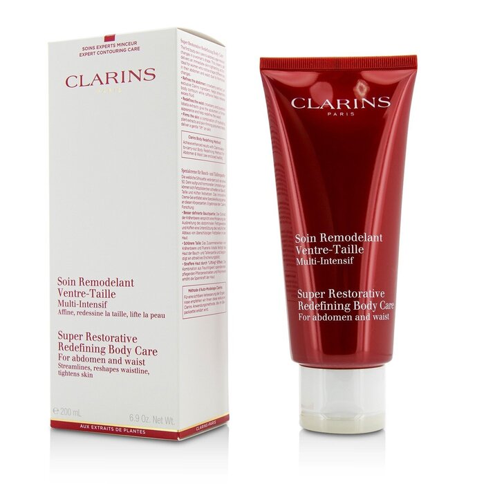Clarins Super Restorative Redefining Body Care For Abdomen Waist 200ml
