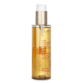 Clarins Total Cleansing Oil With Alpine Golden Gentian Lemon Balm Extracts All Waterproof Make Up 150ml