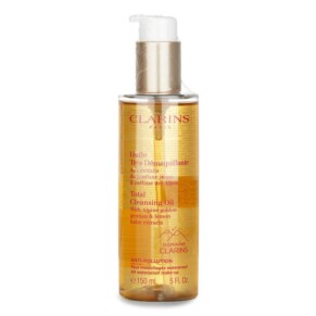 Dầu Tẩy Trang Toàn Diện Clarins Chiết Xuất Hoa Nhân Sâm Vàng & Bạc Hà 150ml chính hãng