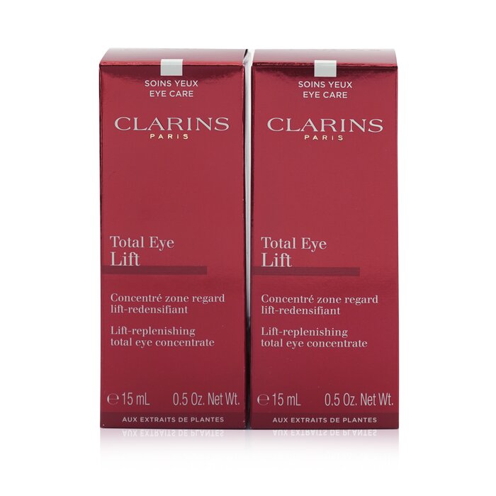 Tinh Chất Dưỡng Mắt Clarins Total Eye Lift Duo Pack 2x15ml giá rẻ