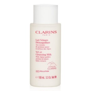 Sữa Rửa Mặt Nhũ Tương Đỏ Clarins Chiết Xuất Cây Gentian Vàng & Bạc Hà 100ml chính hãng