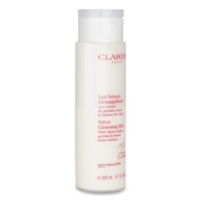 Clarins Velvet Cleansing Milk With Alpine Golden Gentian Lemon Balm Extracts 200ml