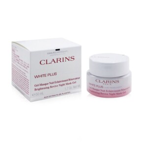 Clarins White Plus Pure Translucency Brightening Revive Night Mask Gel 50ml