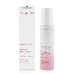 Clarins White Plus Total Luminescent Brightening Hydrating Emulsion SPF 20 Pa 75ml