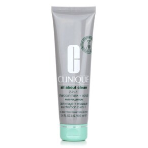 Mặt nạ tẩy tế bào chết 2 trong 1 than hoạt tính Clinique All About Clean 100ml chính hãng