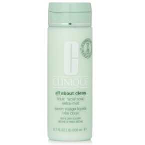Sữa rửa mặt Clinique All About Clean Extra Mild cho da rất khô đến khô 200ml chính hãng
