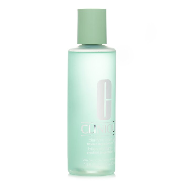 Clinique Clarifying Lotion 1 Twice A Day Exfoliator Formulated For Asian Skin 400ml