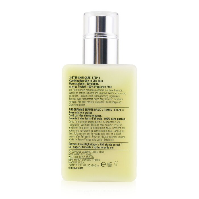 Clinique Dramatically Different Moisturising Gel Combination Oily To Oily With Pump 7Wap 200ml