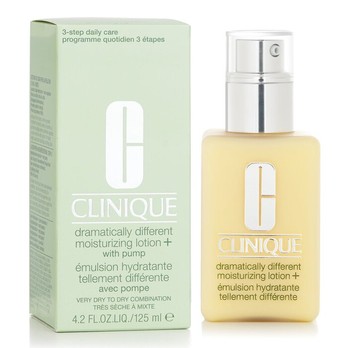 Clinique Dramatically Different Moisturizing Lotion For Very Dry To Dry Combination Skin With Pump 125ml