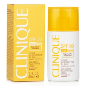 Clinique Mineral Sunscreen Fluid For Face SPF 30 Sensitive Skin Formula 30ml