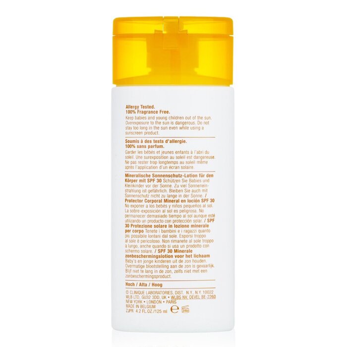 Kem Chống Nắng Khoáng Clinique cho Cơ Thể SPF 30 cho Da Nhạy Cảm 125ml giá rẻ