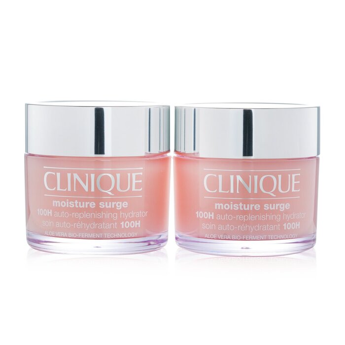 Clinique Moisture Surge 100H Auto Replenishing Hydrator Jumbo Size Duo Pack 2x200ml