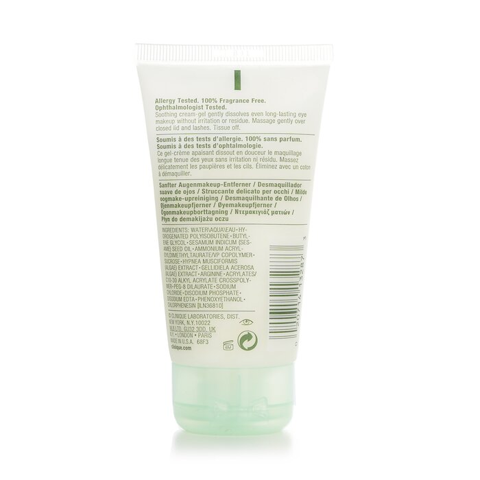 Nước tẩy trang mắt Clinique Naturally Gentle 75ml giá rẻ