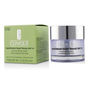 Clinique Repairwear Laser Focus Line Smoothing Cream SPF 15 Very Dry To Dry Combination 50ml