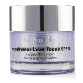 Kem dưỡng làm mịn nếp nhăn Clinique Repairwear Laser Focus SPF 15 cho da rất khô đến da hỗn hợp 50ml chính hãng