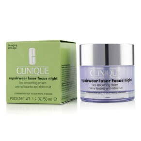 Clinique Repairwear Laser Focus Night Line Smoothing Cream Combination Oily To Oily 50ml