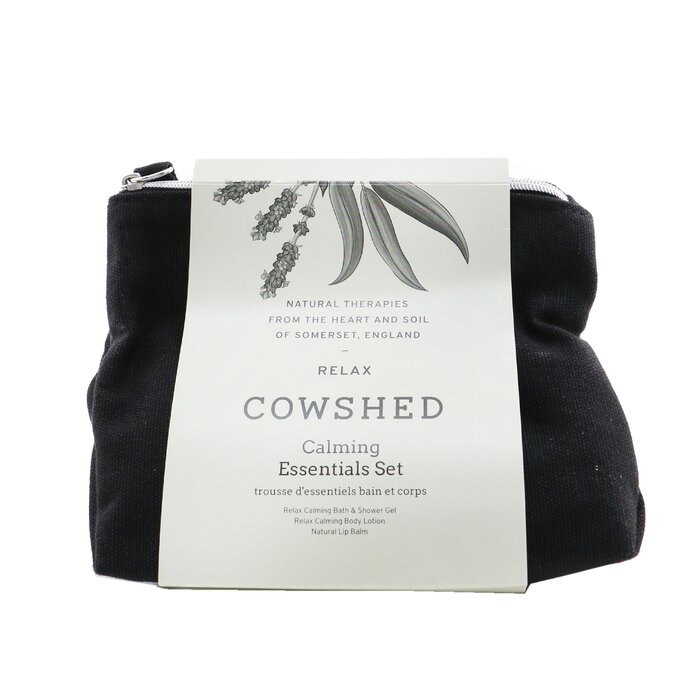 Bộ sản phẩm làm dịu Cowshed Relax gồm son môi tự nhiên 5ml giá rẻ