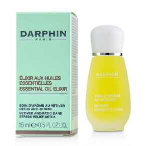 Darphin Essential Oil Elixir Vetiver Aromatic Care Stress Relief Detox 15ml