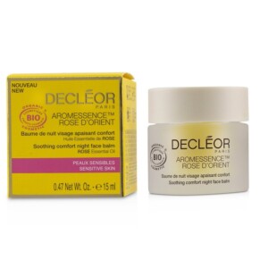 Decleor Aromessence Rose D Orient Soothing Comfort Night Face Balm For Sensitive Skin 15ml