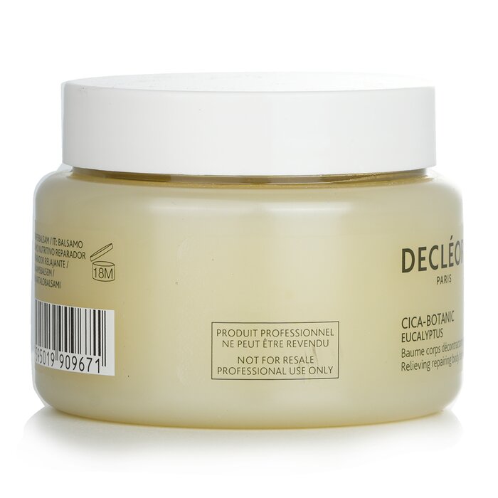Decleor Eucalyptus Cica Botanic Relieving Repairing Body Balm Salon Size 250ml