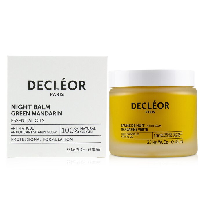 Decleor Green Mandarin Glow Night Balm Salon Size 100ml