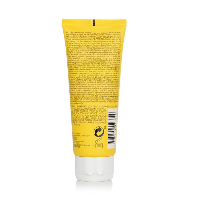 Gel rửa mặt đất sét đen Rosemary Officinalis Decleor 100ml giá rẻ