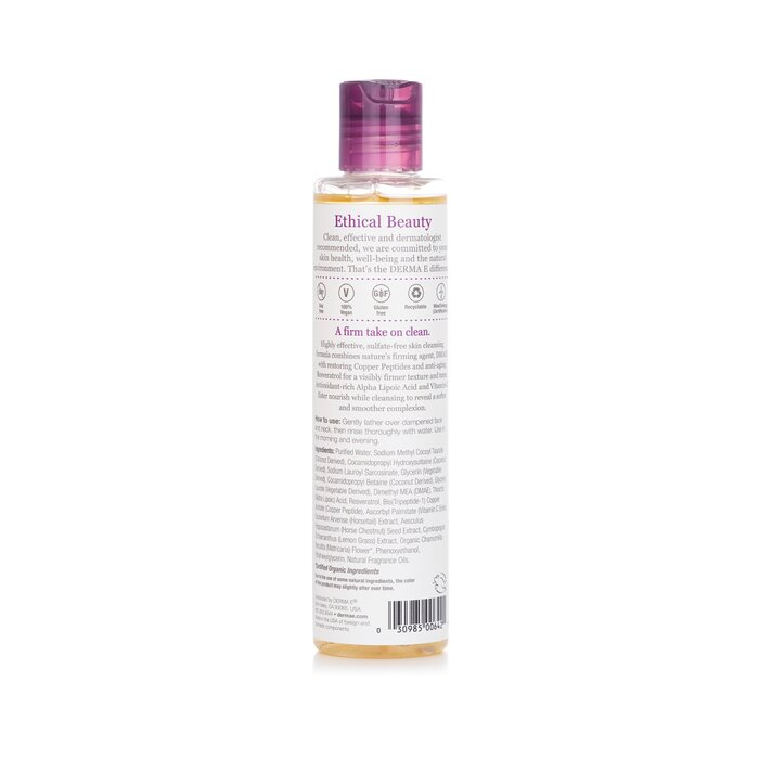 Sữa rửa mặt chống oxi hóa Derma E Firm Lift 175ml giá rẻ