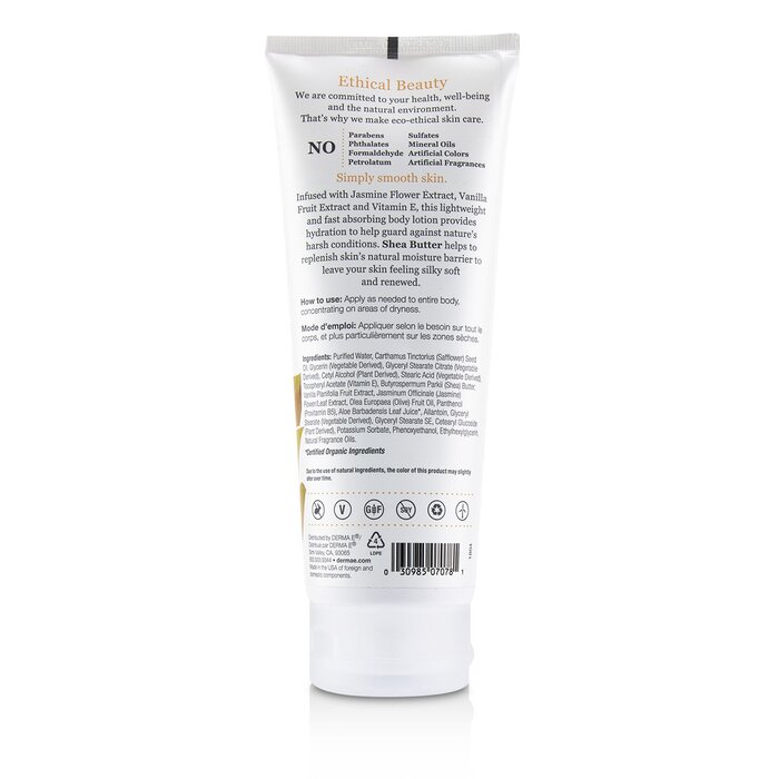 Kem dưỡng thể Derma E hương nhài & vani 227g giá rẻ