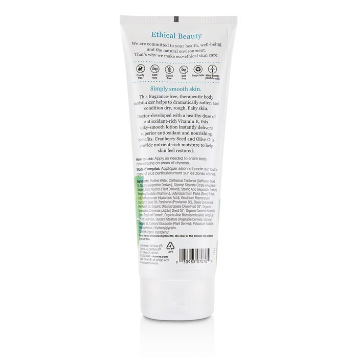 Kem Dưỡng Body Không Mùi Derma E Vitamin E Chữa Lành Shea 227g giá rẻ