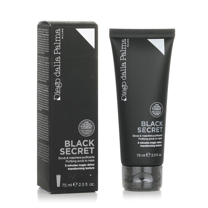 Diego Dalla Palma Milano Black Secret Purifying Scrub To Mask 75ml