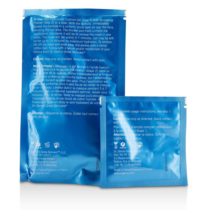 Mặt nạ mô hình dưỡng ẩm Hyaluronic Marine Dr Dennis Gross 4 liệu trình giá rẻ