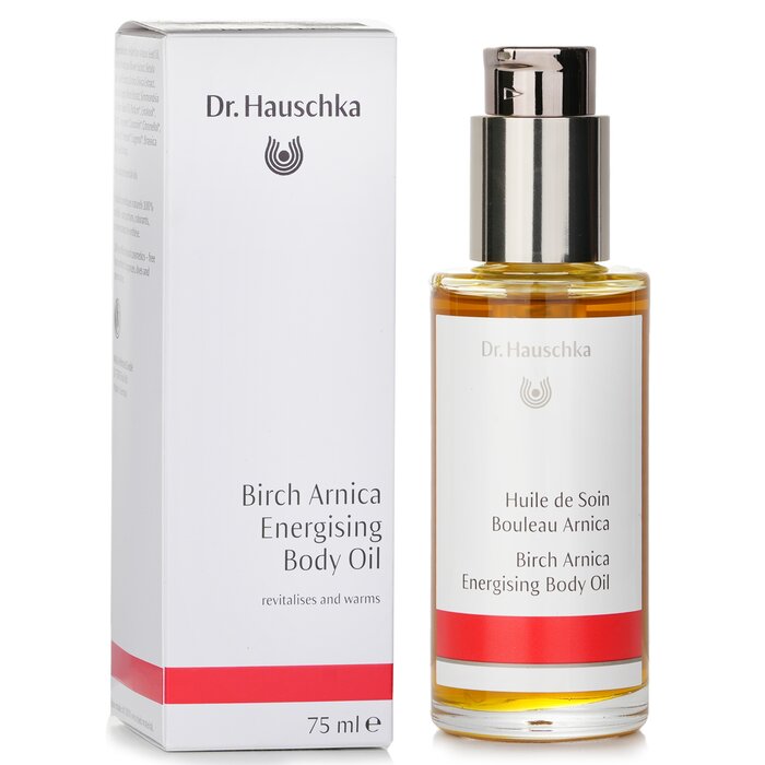 Dr Hauschka Birch Arnica Energising Body Oil Revitalises Warms 75ml