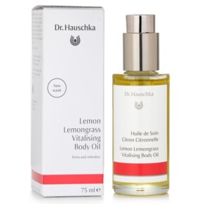 Dr Hauschka Lemon Lemongrass Vitalising Body Oil Firms Refreshes 75ml