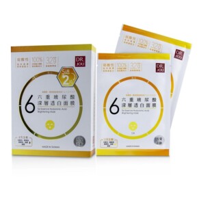 Dr Jou By Dr Morita Six Essence Hyaluronic Acid Brightening Mask 7Pcs