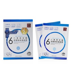 Dr Jou By Dr Morita Six Essence Hyaluronic Acid Hydra Mask 7Pcs