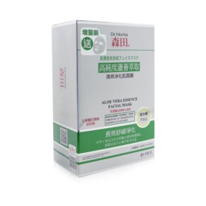Dr Morita Concentrated Essence Mask Series Aloe Vera Essence Facial Mask Soothing Purifying 9Pcs