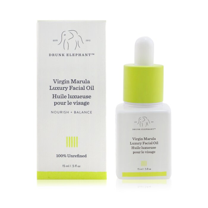 Drunk Elephant Virgin Marula Luxury Facial Oil Mini Size 15ml