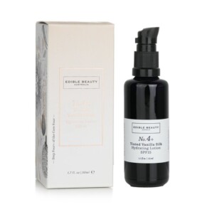 Edible Beauty No 4 Tinted Vanilla Silk Hydrating Lotion SPF 15 50ml