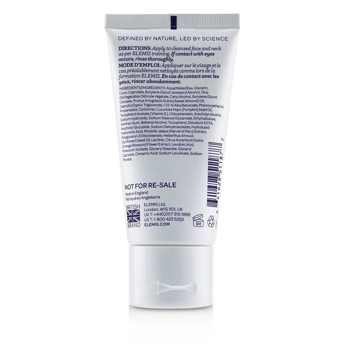 Elemis Hydra Boost Sensitive Day Cream For Sensitive Skin Salon Product 50ml