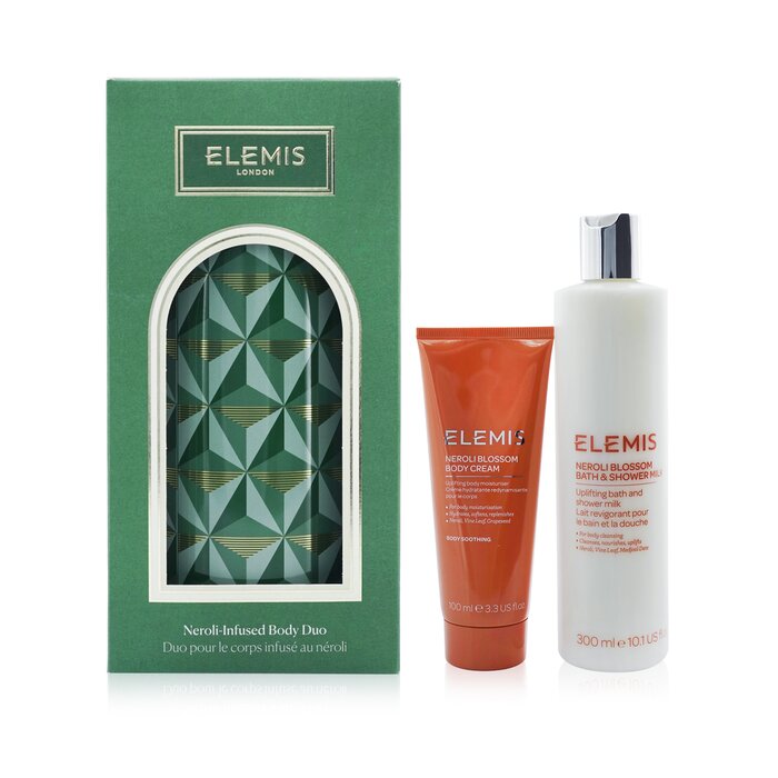 Elemis Neroli Infused Body Duo Set Neroli Blossom Bath Shower Milk 300ml