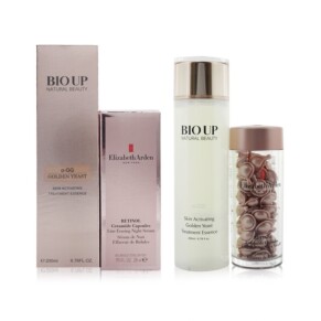 Elizabeth Arden Ceramide Retinol Capsules Line Erasing Night Serum 60Caps Free Natural Beauty Bio Up Treatment Essence 200ml