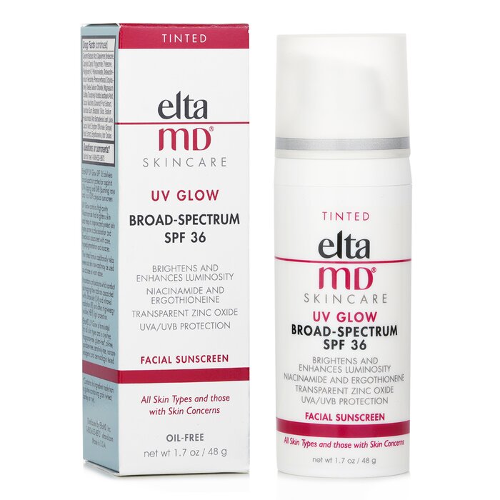 Eltamd Uv Glow Facial Sunscreen SPF 36 Tinted 48g