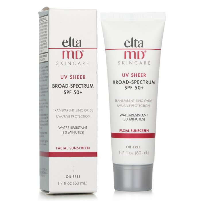 Eltamd Uv Sheer Water Resistant Facial Sunscreen SPF 50 50ml