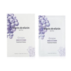 Elvis Elvin Revitalizing Treatment Masks Grape 4x28ml