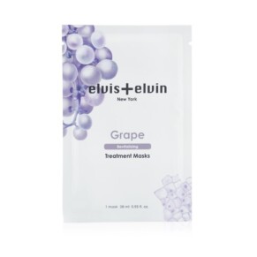 Mặt nạ dưỡng da Elvis Elvin Revitalizing Treatment Masks Nho 4x28ml chính hãng